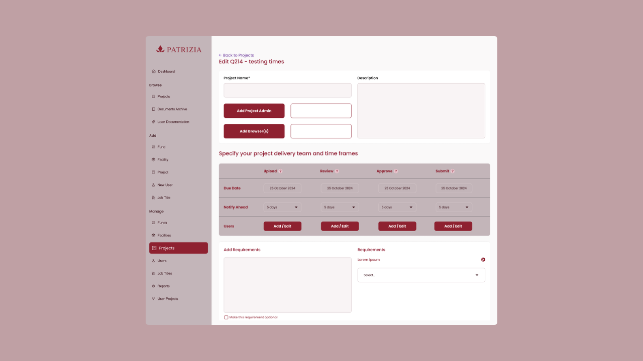 Patrizia CF Portal